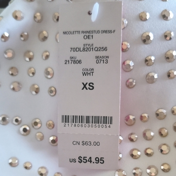 2B Bebe Dress Strapless Size XS - Picture 5 of 9